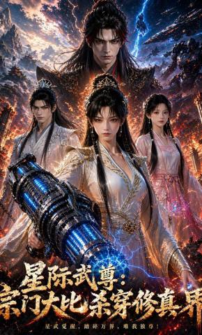 短剧《星际武尊：宗门大比杀穿修真界》海报