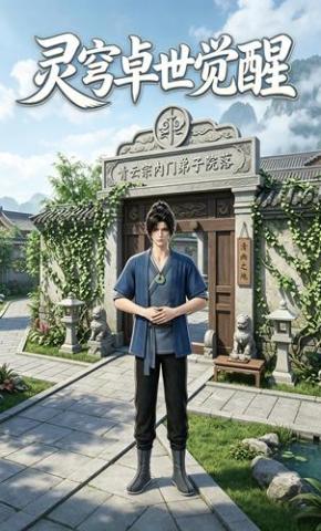 短剧《灵穹卓世觉醒》海报