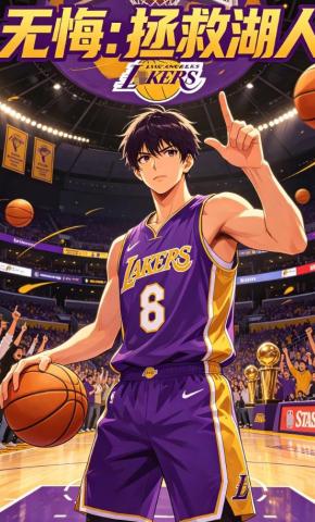 短剧《无悔：拯救湖人》海报