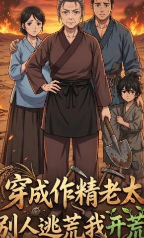 短剧《穿成作精老太，别人逃荒我开荒》海报