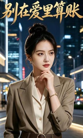 短剧《别在爱里算账》海报