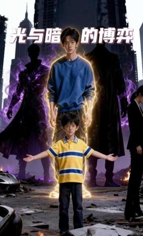 短剧《光与暗的博弈》海报