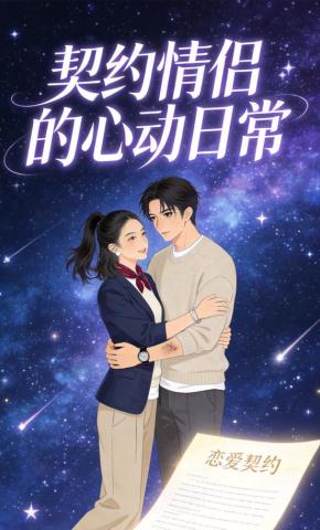 短剧《契约情侣的心动日常》海报