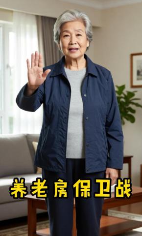 短剧《养老房保卫战》海报