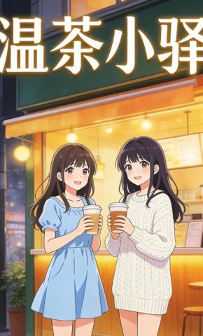 短剧《温茶小驿》海报