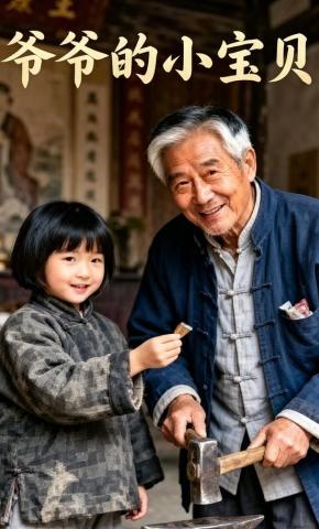短剧《爷爷的小宝贝》海报