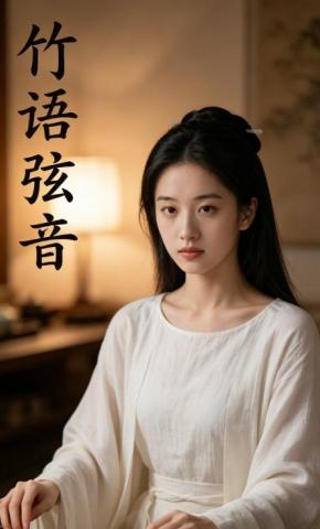 短剧《竹语弦音》海报