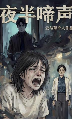 短剧《夜半啼声》海报