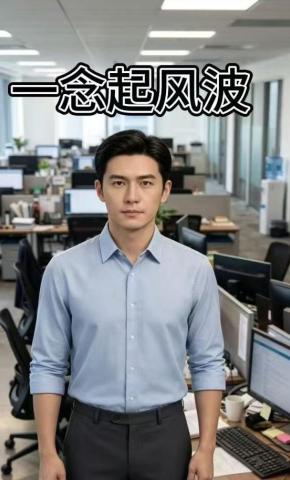 短剧《一念起风波》海报