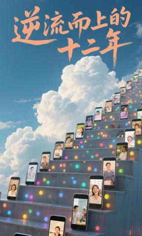 短剧《逆流而上的十二年》海报
