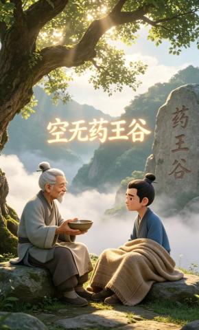 短剧《空无药王谷》海报