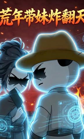 短剧《荒年带妹炸翻天》海报