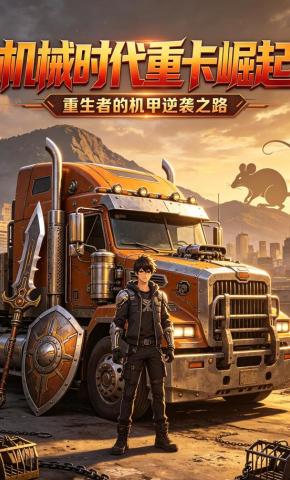 短剧《机械时代重卡崛起》海报
