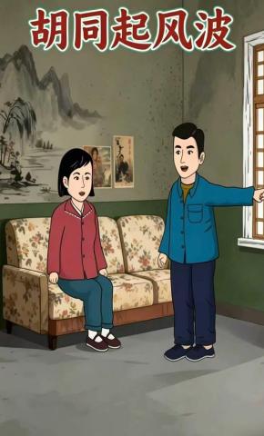 短剧《胡同起风波》海报