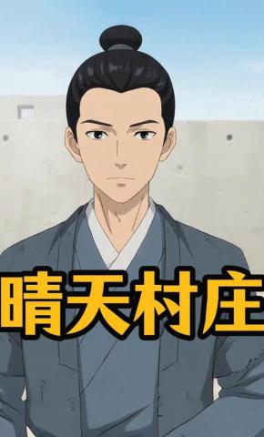 短剧《晴天村庄》海报