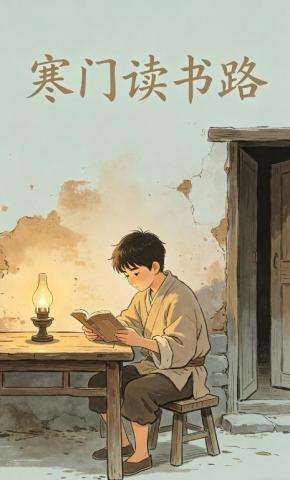 短剧《寒门读书路》海报