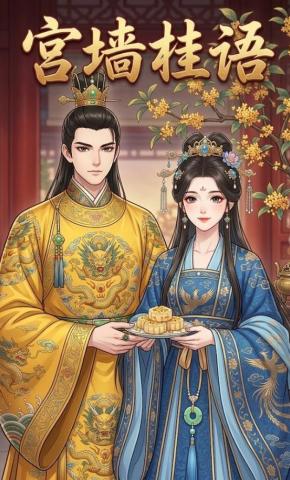 短剧《宫墙桂语》海报