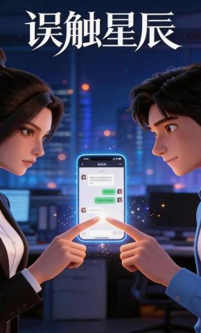 短剧《误触星辰》海报