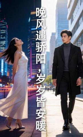 短剧《晚风遇骄阳，岁岁皆安暖》海报