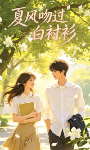 短剧《夏风吻过白衬衫》海报