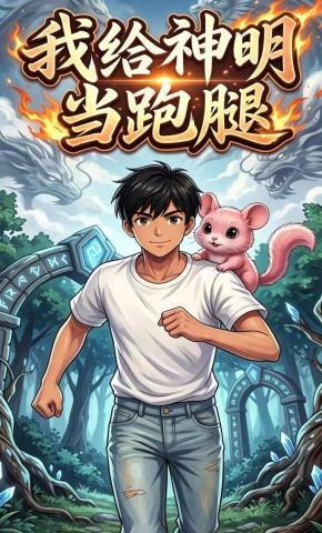 短剧《我给神明当跑腿》海报