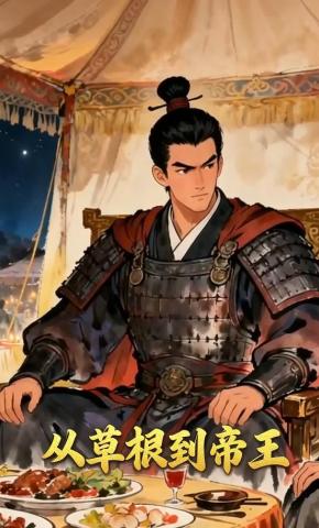 短剧《从草根到帝王》海报