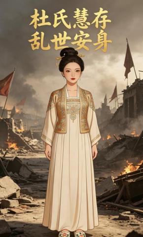 短剧《杜氏慧存乱世安身》海报