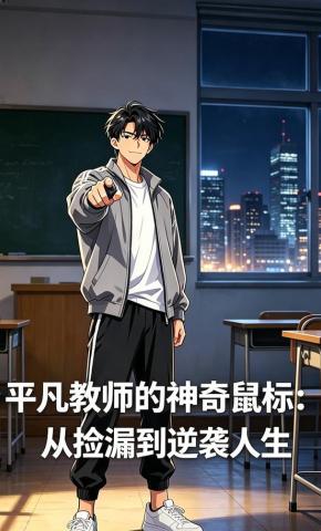短剧《平凡教师的神奇鼠标：从捡漏到逆袭人生》海报