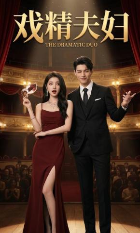 短剧《戏精夫妇》海报