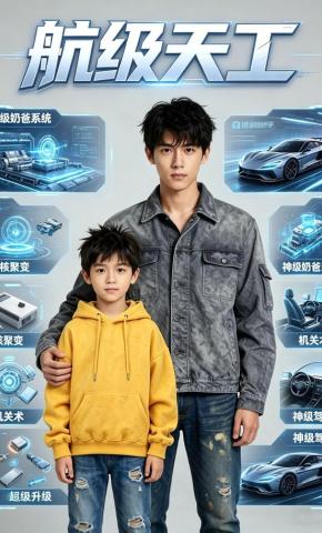 短剧《航级天工》海报