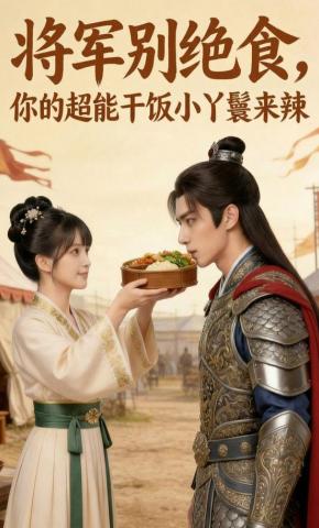 短剧《将军别绝食，你的超能干饭小丫鬟来辣》海报