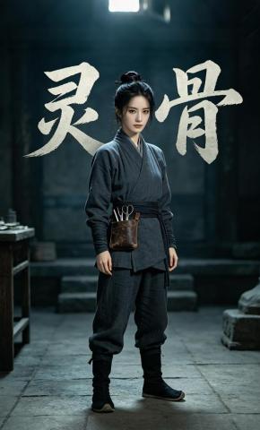 短剧《灵骨》海报