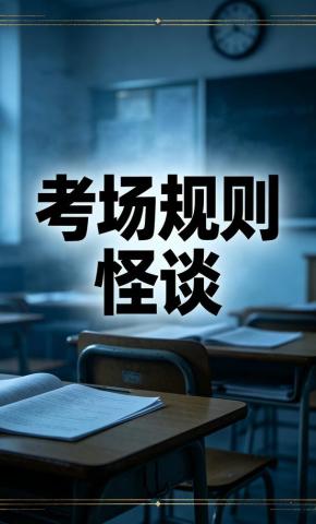 短剧《考场规则怪谈》海报