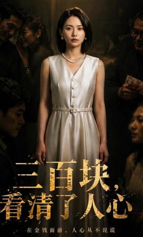 短剧《三百块，看清了人心》海报