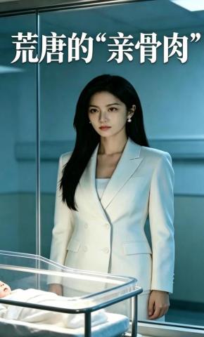 短剧《荒唐的“亲骨肉”》海报