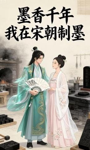短剧《墨香千年我在宋朝制墨》海报