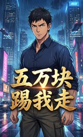 短剧《五万块踢我走》海报