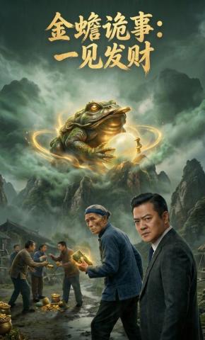 短剧《金蟾诡事：一见发财》海报
