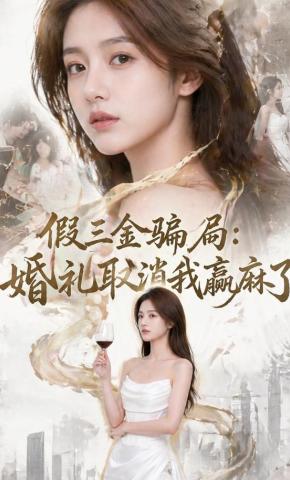 短剧《假三金骗局：婚礼取消我赢麻了》海报