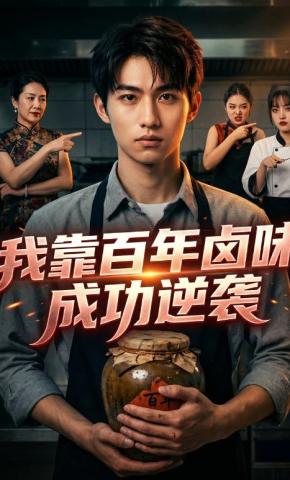 短剧《我靠百年卤味成功逆袭》海报