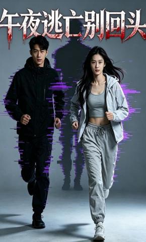 短剧《午夜逃亡别回头》海报