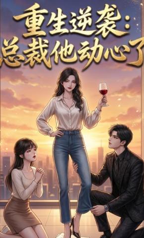 短剧《重生逆袭：总裁他动心了》海报