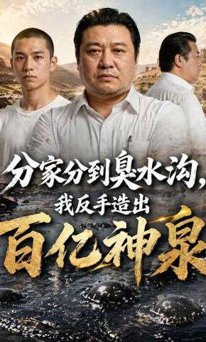 短剧《分家分到臭水沟，我反手造出百亿神泉》海报