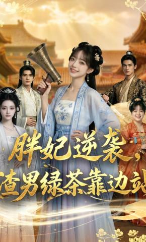 短剧《胖妃逆袭：渣男绿茶靠边站》海报