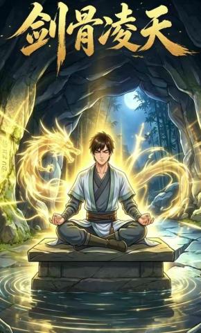 短剧《剑骨凌天》海报