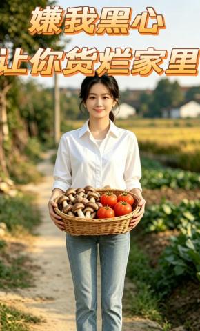 短剧《嫌我黑心，让你货烂家里》海报