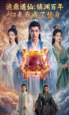 短剧《诡鼎道仙：镇渊百年，归来我成了替身》海报