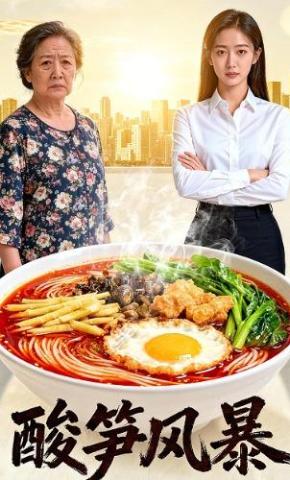 短剧《酸笋风暴》海报