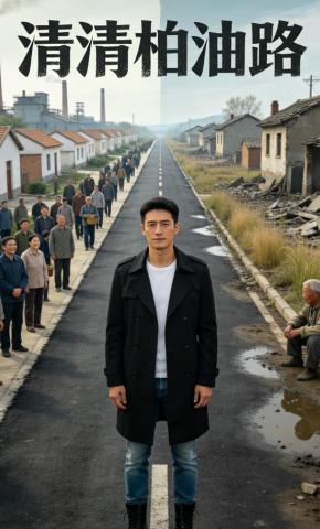 短剧《清清柏油路》海报