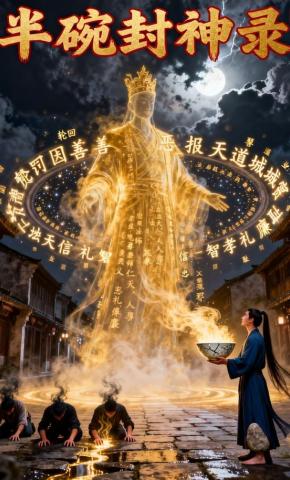 短剧《半碗封神录》海报